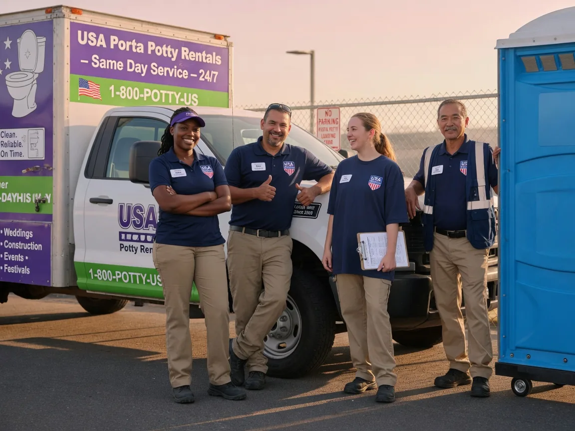 Porta Potty Rental company in Lakeville, PA